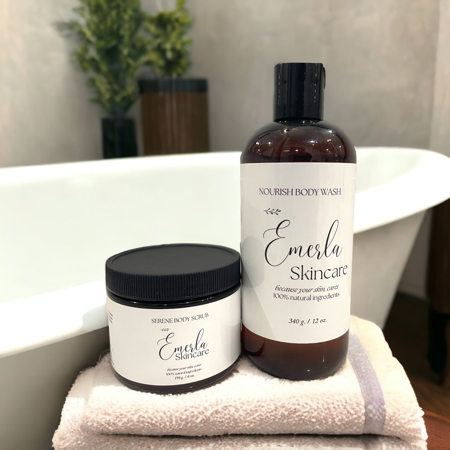 Silken Suds & Scrub Set